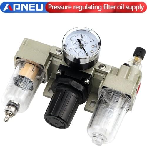 AC2000 02 filter for compressor Regulator Gauge Air Compressor Filter Oil Moisture Separator For Water Filters Dehumidifier
