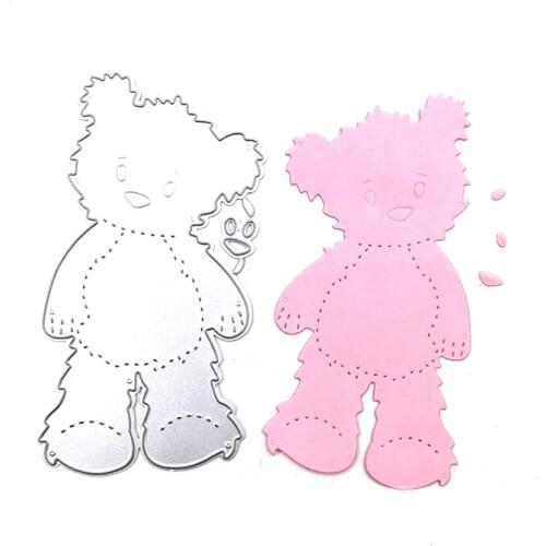 Julyarts Bear Dies Scrapbooking Nouveau Arrivage Card Making Mold Decoration Scrapbooking Embossing Paper Craft Mould Punch