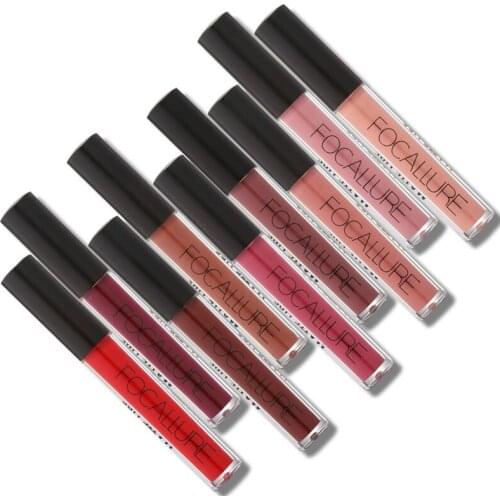 Matte Liquid Lipstick Waterproof Moisturizer Smooth Lip Stick Long-lasting Lip Tint Cosmetic Lip Makeup