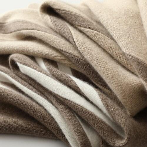 Winter new cashmere trousers womens 100 pure cashmere knitted womens trousers casual pants straight elastic waist