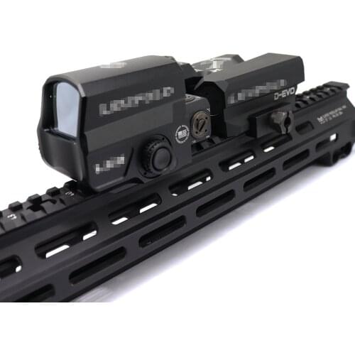 LEUPOLD STYLE D-EVO Dual-Enhanced View Optic Reticle Rifle Scope Magnifier with LCO Red Dot Reflex Rifle Sights Oringal Marking