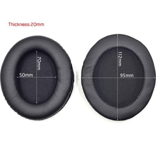 112x95mm oval replacement cushion ear pad earpads earmuff cup cover for headphones