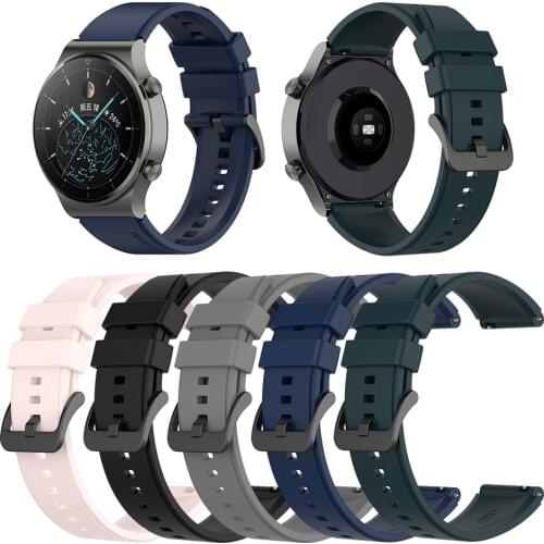 Sports Silicone Band For Huawei Watch GT 2 Pro Sport Rubber Watchband For Huawei Gt2 Pro Watchband Wrist Strap Replace Bracelet