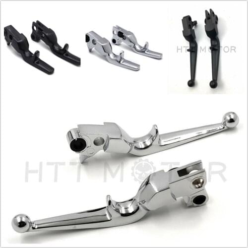 Levers Brake Clutch For Harley Davidson FLHR Road King Ultra and Touring 1996-2007 Aftermarket Free Shipping Motorcycle Parts