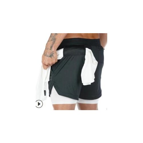 New Muscle Brothers Men Shorts Mens Running Shorts Sportleisure Outdoor Loose Multi Pocket Double Pants /40