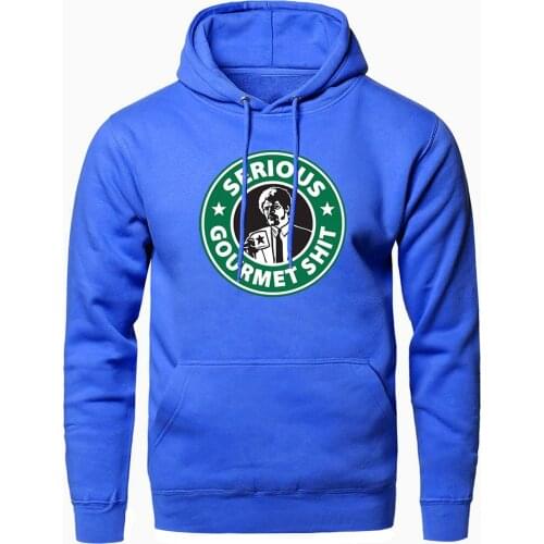 Pulp Fiction Printing Hooded For Mens Harajuku Hip Hop Sweatshirts and Hoodie Leisure Hipster Clothing Tops Retro Fashion Homme