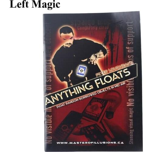 Anything Floats (Gimmick And Instructions) By Peter Loughran Magic Tricks Floating Magic Props Close Up Funny Gimmick
