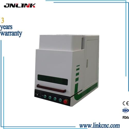 Enclosed mini portable fiber laser marking machine