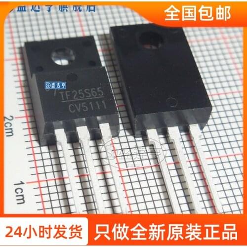10Pcs/Lot AOTF25S65 TF25S6 525A 650V TO220F DIP MOSFET Transistor NEW Original In Stock
