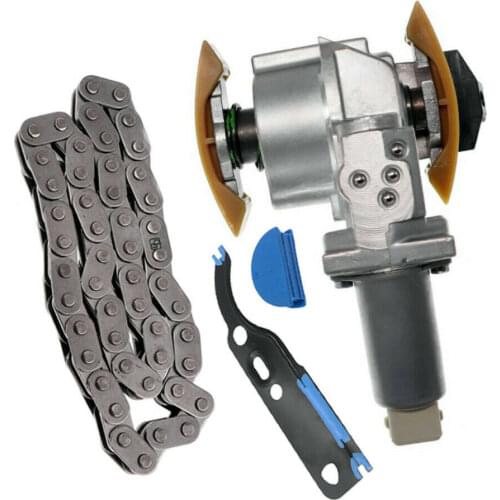 3Pcs Car Engines 1.8T Camshaft Adjuster Timing Chain Gasket Tensioner Set For Audi A4 VW Jetta 058 109 088L 06D109229B 058198217