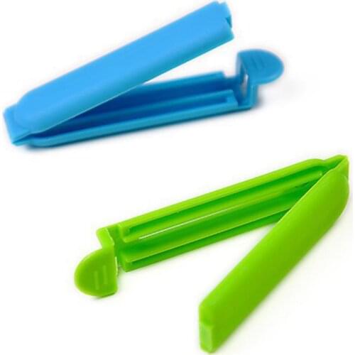 5PC/Lot Househould Food Snack Storage Seal Sealing Bag Clips Sealer Clamp Food Bag Clips Kitchen Tool Home Food Close Clips Hot