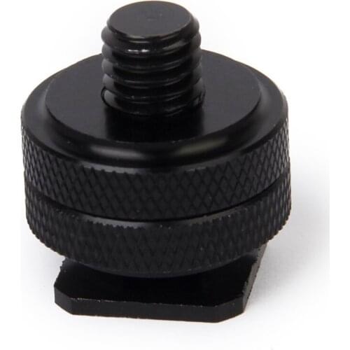 3/8 "screw mount adapter for tripod screw to flash shoe flashing