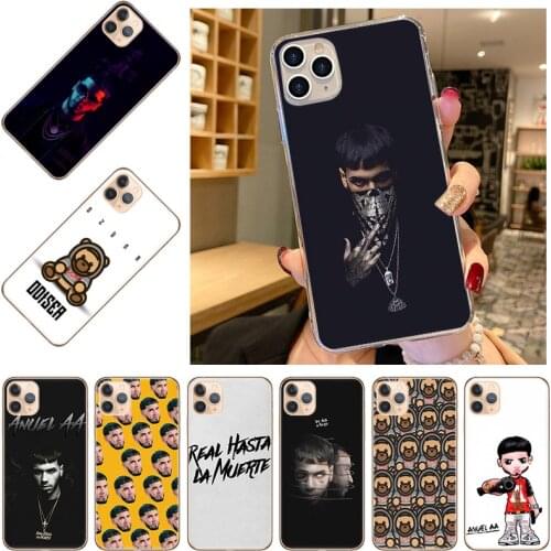 Ozuna Rapper Anuel AA Phone Case For iPhone 12 11 Pro XS Max Case For iPhone SE2020 6S 7 8 Plus 5 X XR Clear Soft TPU Back Cover