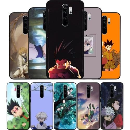 Hunter x Hunter Anime Phone Cover For Xiaomi Redmi note 9S 8T 7 6 5 4 Pro for redmi 4A 4X 5 Plus Soft Silicone Case Fundas