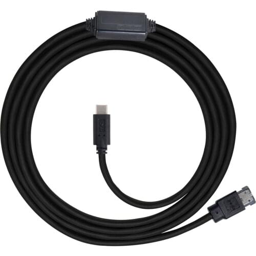 CY USB-C Type-C to Power Over eSATA DC5V Adapter USB3.0 to HDD/SSD/ODD eSATAp Converter