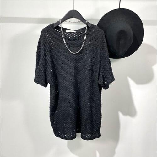 Owen Seak Men T Shirt Mens Clothing Hip Hop Tops Tees Summer High Street Women Solid Streetwear T Shirt