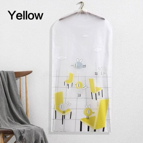 Creative Simple Clothes Dustproof Bag Garment Suit Bag Cover for Clothes Dust-Proof Clothing Suit Hanging Dirt-Proof Covers Home