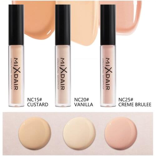 Face Concealer Cream Makeup Matte Silky Skin Rejuvenation Concealer Liquid Oil Control Whitening Liquid Foundation T1061