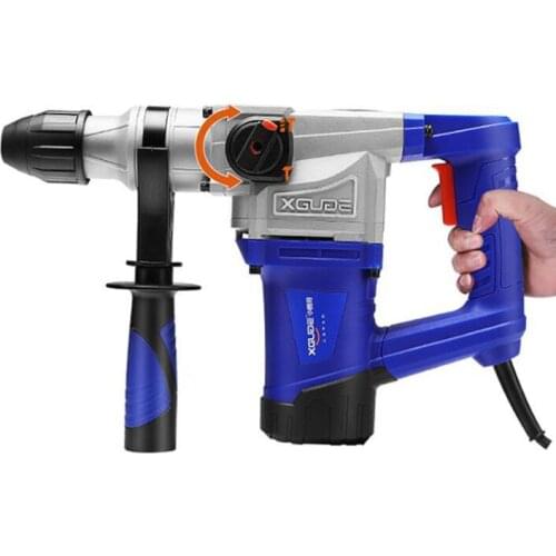 Multifunctional impact drill, industrial grade slotted electric pick, stirring electric drill, electric tool, electric hammer du