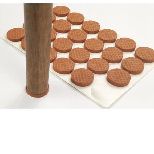 Desk chair foot pad furniture protection pad floor quiet sofa stool non-slip fixed foot stick adhesion strong pad
