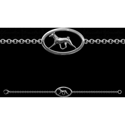 Adjustable Basenji movement Bracelet pet Jewelry free ship