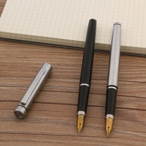 High Quality Wing Sung 322 Fountain Pen Classic Bag Tip All Steel Semi-Steel Favorites Stationery Office School Supplies
