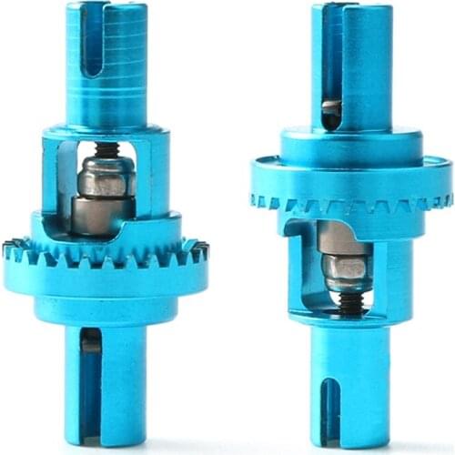 RC Car Spare Parts 1/28 Scale RC Car Parts for K989-26 Upgrade Metal Differential Mechanism for Wltoys K969 K979-2Pcs