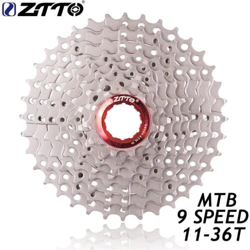 ZTTO MTB Mountain Bike Bicycle Parts 9 s 27 s Speed Freewheel Cassette 11-36T Compatible for parts M370 M430 M4000 M590 M3000