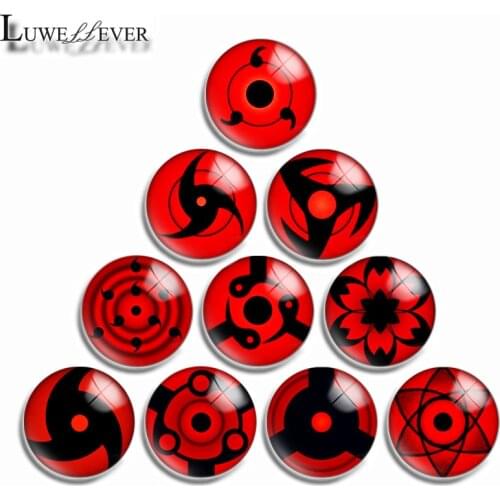 10mm 12mm 16mm 20mm 25mm 30mm 560 Eyes Mix Round Glass Cabochon Jewelry Finding 18mm Snap Button Charm Bracelet