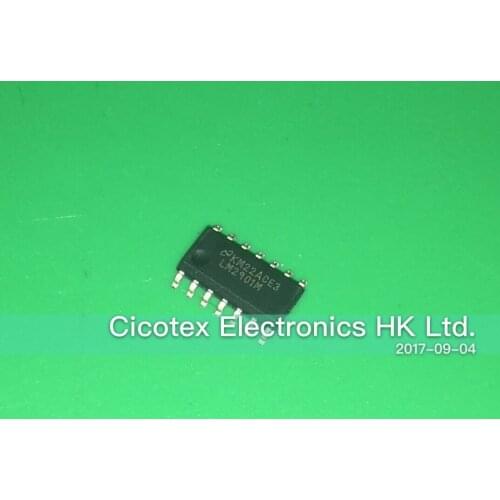 20pcs/lot LM2901MX/NOPB SOP14 IC COMPARATOR QUAD VOLT 14-SOIC LM2901M