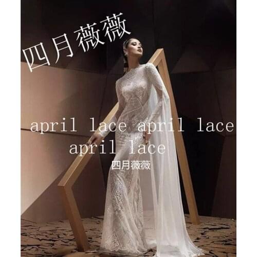 5 yards /lot A1395 offwhite ivory sequin mesh new design embroidery lace fabric for wedding dress