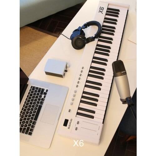 88 key X8 X6 music arranger 49 37 25 counterweight portable 61 key MIDI keyboard