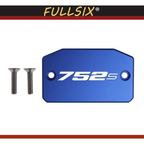 CNC aluminum alloy Motorcycle Brake Fluid Fuel Reservoir Tank Cover Cap FOR BENELLI 752S 752 S 2018