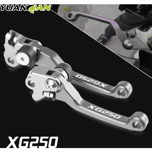 For YAMAHA XG250 TRICKER XG250TRICKER 2004-2010 2005 Motorcycle Accessories Brake Clutch Lever Pivot Lever Dirt Bike Motocross