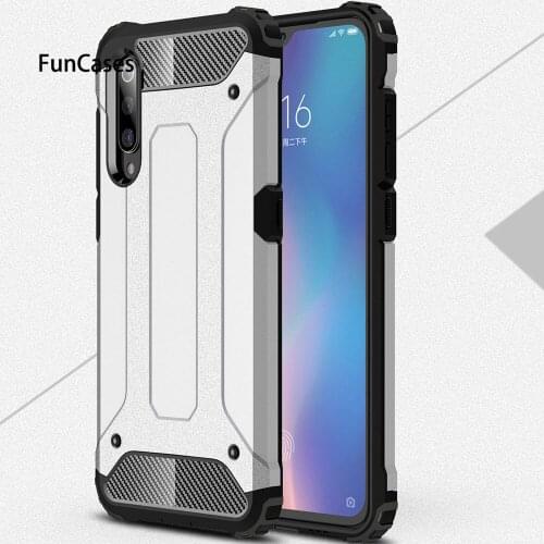 Funda For Xiaomi Mi 9 Case 6.39" Mi 9 Shockproof Armor Rubber Silicone Hard Case On Xiomi 9 Back Cover Fit Xiaomi Mi9 Back Shell