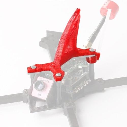 JMT 45mm 3D Printed TPU Top Board Mount Shark fin Turn Over Flying Taking Off Holder Landing Gear For iFlight Archer X5 Frame