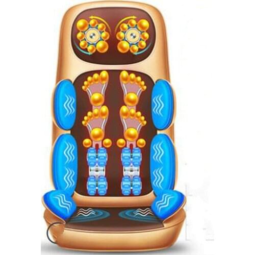 Neck shoulder waist shoulder neck massager multi-function kneading cushion for leaning on of household electric chair cushion
