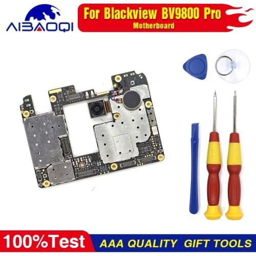 Mainboard For Blackview BV9800 BV9800 Pro Smartphone USB Charging Dock Flex Cable Motherboard With Vibrator Repair Replaceme