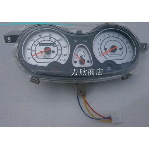 Motorcycle grid 125 meter grid assembly odometer instrument shell meter glass