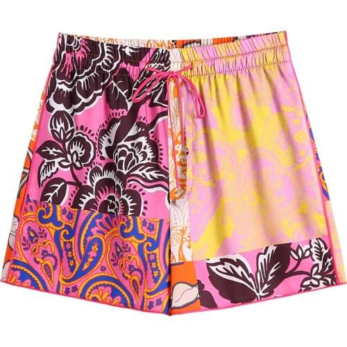 JC·KILIG 2021 New Womens Printed Shorts B1711