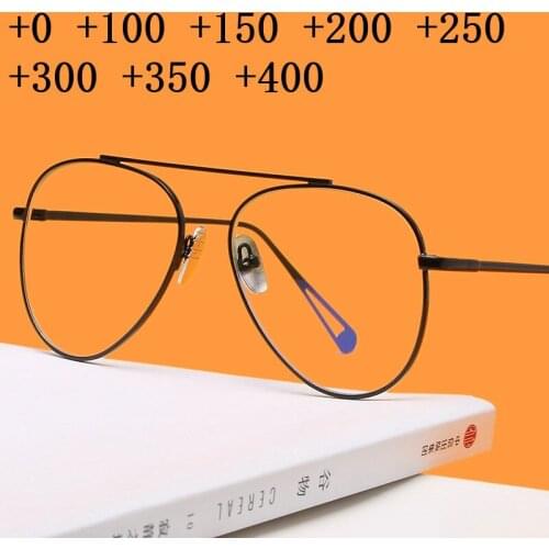 Computer Reading Glasses women Progressive Multifocal Diopter Prescription Glasses Blue light blocking eyewear +1.75 +2.5 NX