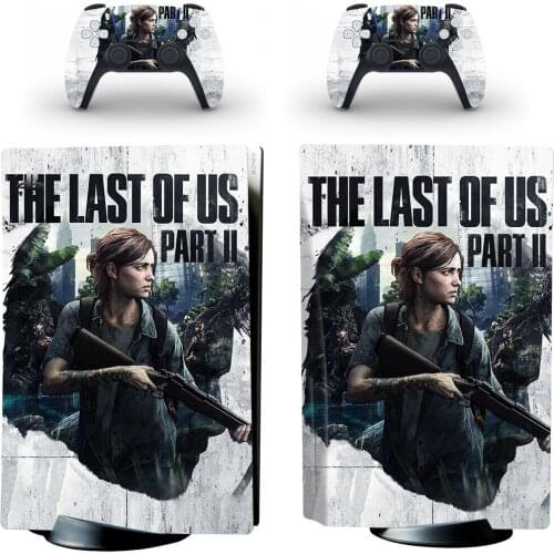 The Last of Us PS5 Disc Skin Sticker Decal Cover for PlayStation 5 Blue Ray Console & Controllers PS5 Disk Skin Sticker Vinly