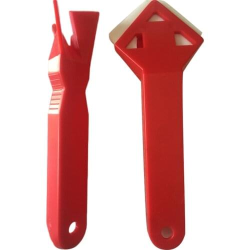 Seam Supplies Handmade Tools Mini Plastic Practical Floor Cleaner Glue Residual Shovel Scraper Tile Cleaners 2Pcs/set