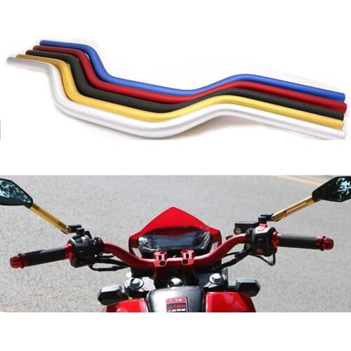 Motocross Motorcycle CNC Handlebar 22mm 28mm Universal Handle Bar Fat Bar for Honda MSX125 Ducati 696 796 795 M1000 Suzuki EN125