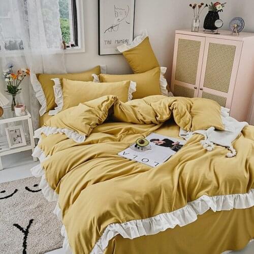 4 in 1 Duvet Cover Soft Warm Coral Fleece Bed Sheet Set Winter Thick Comforter Cover with Pillowcase Queen / King 180x200cm