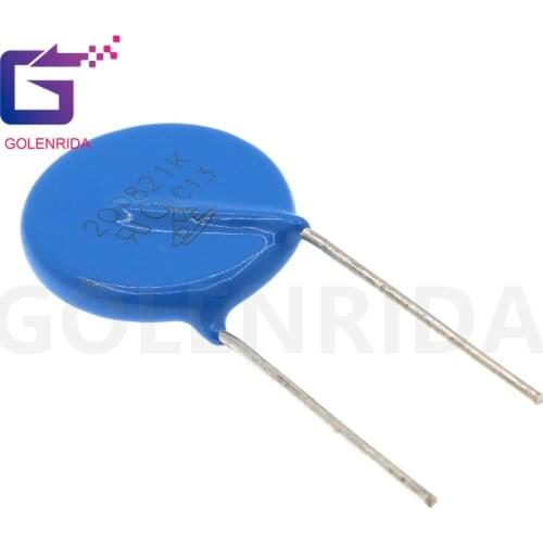 5pcs varistor 20D821K 820V piezoresistor 20D821