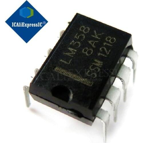 50PCS LM358P DIP8 LM358 DIP LM358N Operational amplifier New original In Stock