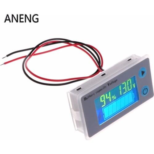 ANENG 10-100V Universal Battery Capacity Voltmeter Tester LCD Car Lead-acid Indicator