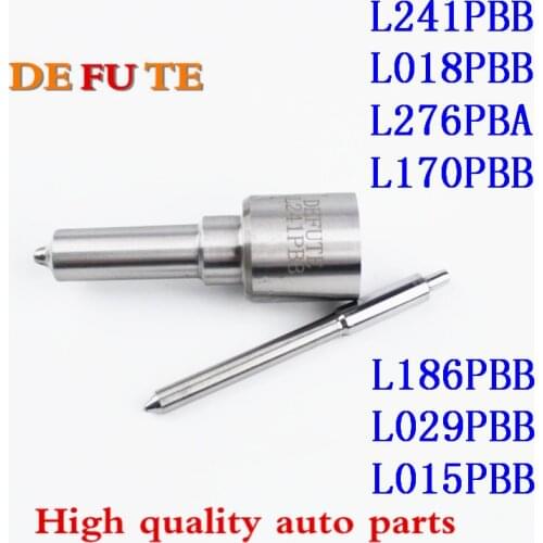 Diesel inyector de combustible boquilla L241PBB L018PBB L276PBA L170PBB L186PBB L029PBB L015PBB para de inyector Delphi