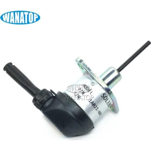 12V Fuel Stop Shut Off Solenoid 1A021-60015 1A021-60016 1A021-60017 for Kubota Tractor M5640SUD1 M59 MX4700DT
